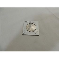 1921-S SEMI-KEY (G) WALKING LIBERTY HALF DOLLAR