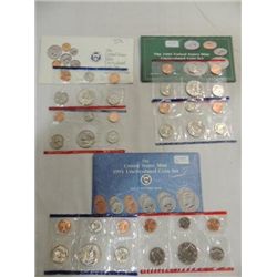 LOT 3 1991, 92, 93 UNITED STATE MINT COIN SETS