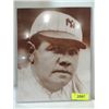 Image 1 : 11X14 BASEBALL PRINT OF YOUNG BABE RUTH