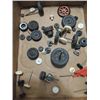 Image 1 : BOX LOT VINTAGE HARD RUBBER TOY WHEELS: REPAIR