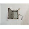 Image 2 : LOT 2 VINTAGE FRANKLIN BANK BOOK COIN BANK & KEY,