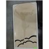 Image 1 : 26X54 1930S VINTAGE ART DECO LADY ETCHED GLASS