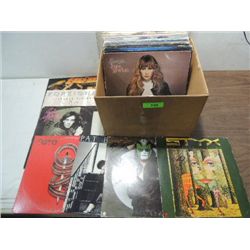 LOT 39 VINTAGE 1970S TO 80S ROCK STARS LP ALBUMS: