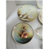 Image 2 : LOT 8 VINTAGE BAVARIAN CHINA PLATES, BANANA BOATS