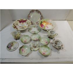 LOT 15 VINTAGE RS PRUSSIA, BAVARIAN  CHINA BOWLS,