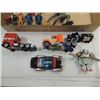 Image 2 : LOT 20 ASSORTED VINTAGE ACTION FIGURES, TRANFORMER