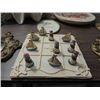 Image 3 : LOT 8 DECORATIVE ITEMS: TIC-TAC-TOE NAUTICAL GAME,