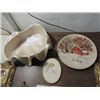 Image 5 : LOT 8 DECORATIVE ITEMS: TIC-TAC-TOE NAUTICAL GAME,