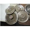 Image 2 : LOT 9 ASSORTED VINTAGE 1950S TO 70S HUBCAPS: