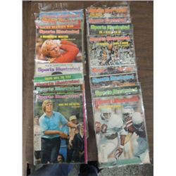 LOT 17 1974 TO 1985 SPORTS ILLUSTRATED MAGAZINES: