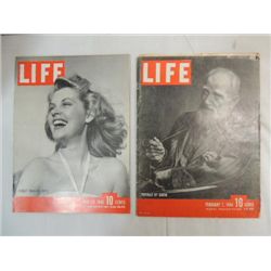 LOT 2 1944 & 45 EMPHERIA LIFRE MAGAZINE: BARBARA