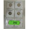 Image 1 : LOT 6 1955 TO 79-D UNC JEFFERSON NICKELS: 1955,