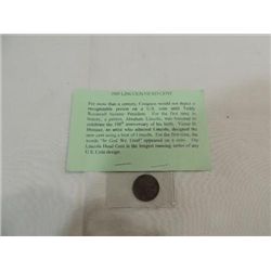 1909 (GOOD) UNITED STATES LINCOLN WHEAT PENNY