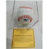 Image 1 : RAWLINGS BASEBALL AUTOGRAPHED HANK AARON COA