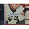 Image 2 : 12X16 FRAMED BASEBALL PRINT AUTOGRAPH TED WILLIAMS