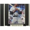 Image 2 : 11X14 MATTED BASEBALL PHOTOS AUTOGRAPH WILLIE MAYS