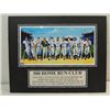 Image 1 : 14X11 MATTED BASEBALL PRINT 11 AUTOGRAPHS 500 CLUB