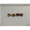 Image 1 : LOT 4 ASSORTED CHICAGO BULLS COLLECTIBLE RINGS