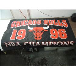 60X36 1996 CHICAGO BULLS BASKETBALL FLAG