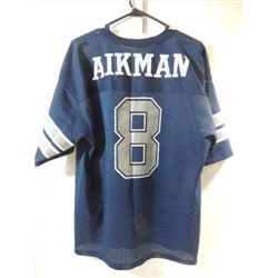 LOGO 7 DALLAS COWBAY FOOTBALL JERSEY TROY AIKMAN