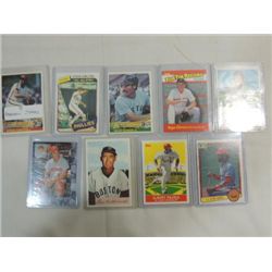 LOT 9 ALL STAR BASEBALL PLAYER CARDS: OZZIE SMITH,