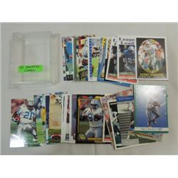 LOT 33 1990 TO 99 FOOTBALL CARDS ALL BARRY SANDERS