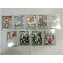 LOT 9 OF 12 1993 CLASSIC FOOTBALL PLAYER CARDS: