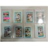 Image 1 : LOT 8 1972 KELLOGGS 3-D BASEBALL CARDS