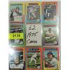 Image 1 : LOT 62 1975 TOPPS BASEBALL PLAYER CARDS