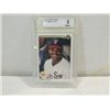 Image 1 : 1990 UPPER DECK #17 GRADE BASEBALL CARD SAMMY SOSA
