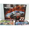 Image 2 : LOT 5 NASCAR CANDY PRESS METAL TINS: JEFF GORDON,