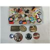 Image 1 : LARGE ASSORTED LOT BELT BUCKELS, BUTTONS, RIBBONS,