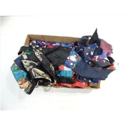 BOX LOT ASSORTED VINTAGE 1970S MEN'S TIES