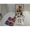 Image 1 : LOT 9 ASSORTED MICKEY MOUSE COLLECTIBLES: PRINTS,