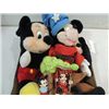 Image 3 : LOT 8 MICKEY MOUSE COLLECTIBLES: 4 PLUSH MICKEY,
