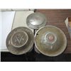 LOT 3 VINTAGE HUBACAPS: 1948 HUDSON, 1953 BUICK &