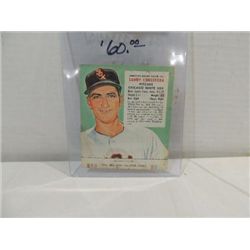 1955 RED MAN #25 BASEBALL CARD SANDY CONSUEGRA