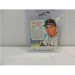 1955 RED MAN #13 BASEBALL PLAYER CARD ANTONELLI