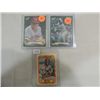 Image 1 : LOT 3 1987 CLASSIC #1 BASEBALL PLAYER CARD ROSE,