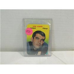 1970 TOPPS #12 FOOTBALL PLAYER CARD JOE KAPP