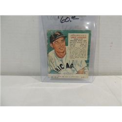 1955 RED MAN #23 BASEBALL CARD CHICO CARRASQUEL