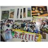Image 2 : BOX LOT ASSORTED SPORTS COLLECTIBLES: MAGAZINES,