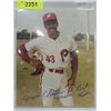 Image 2 : LOT 2, 4 BASEBALL PHOTOS AUTOGRAPHED DERRICK MAY &