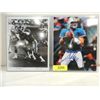 Image 1 : LOT 2 8X10 FOOTBALL PHOTO AUTOGRAPHED CHAD HENNE &