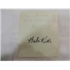 Image 1 : BABE RUTH CUT SIGNATURE AUTOGRAPH