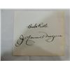 Image 1 : RUTH & WAGNER CUT SIGNATURE AUTOGRAPH