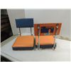 Image 1 : LOT 2 FIGHTING ILLINI CUSHIONED STADIUM SEATS