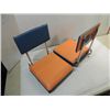 Image 2 : LOT 2 FIGHTING ILLINI CUSHIONED STADIUM SEATS