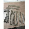 Image 3 : VINTAGE LIONEL O GAUGE TRAIN TRACKS; MAKES 12'X6'