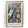 Image 1 : 13X20 BREWERIANA PABST BLUE RIBBON FRAMED PRINT
